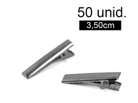 Pack 50 hebillas planas 3-5cm